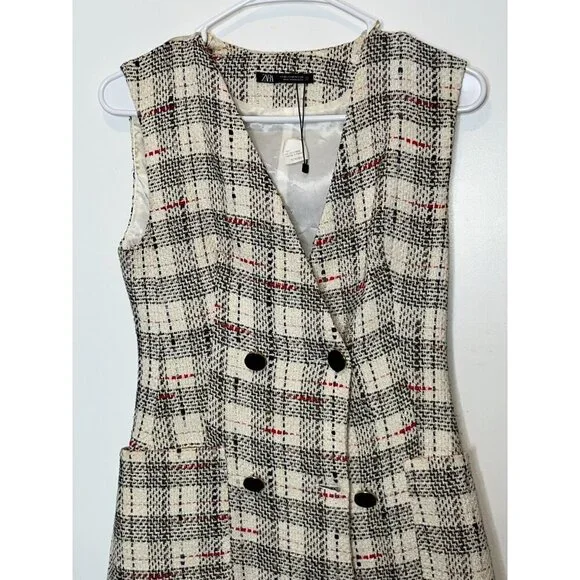 Zara Wome weed  Fringe Dress Muli Color  XS - Picture 3 of 14